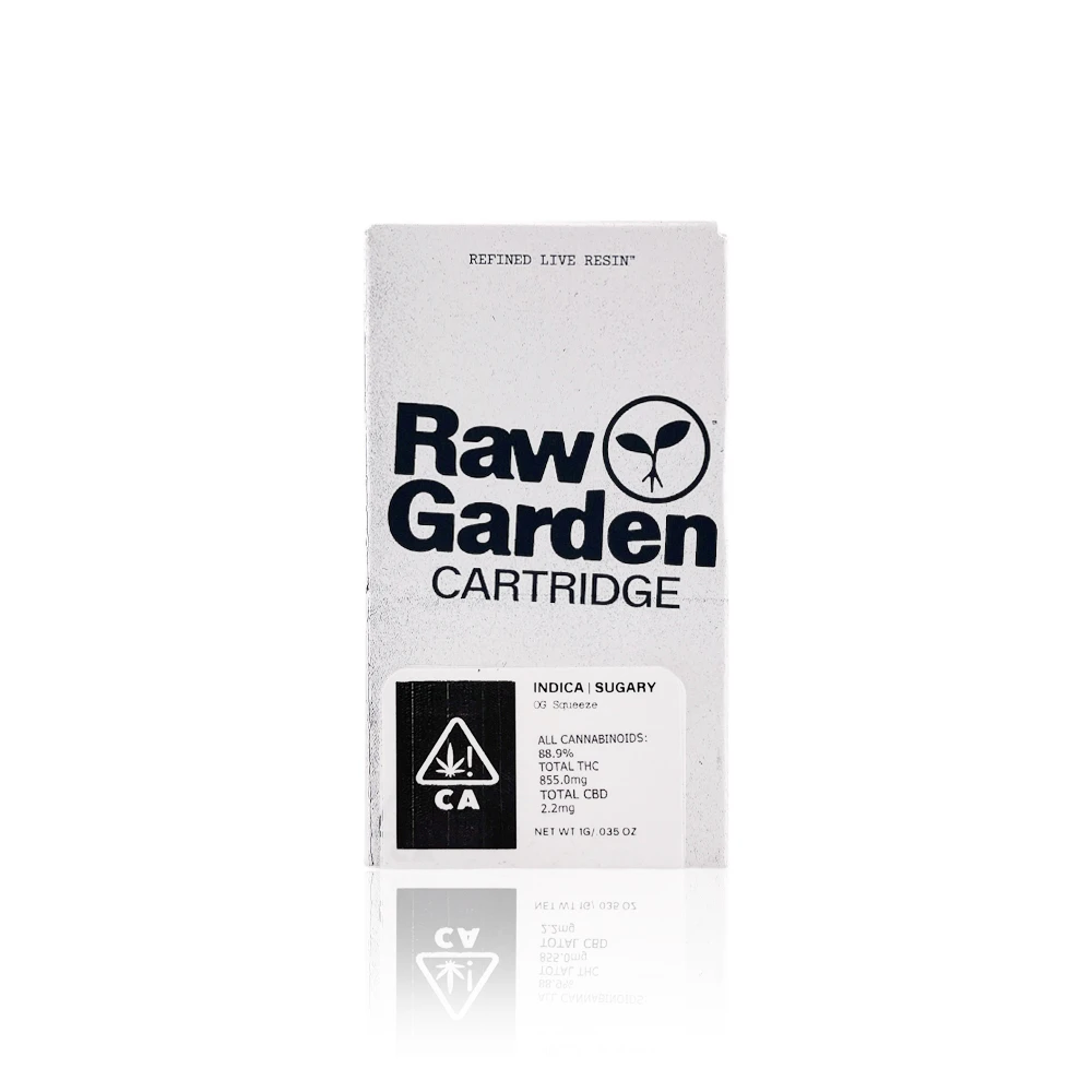 Raw Garden - RAW GARDEN - Vape Pen - OG Squeeze - 1G Main Image