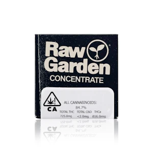 Raw Garden - RAW GARDEN - Concentrate - Rose - Live Resin - 1G