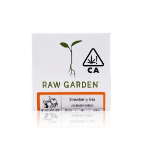 RAW GARDEN - Concentrate - Strawberry Gas - Live Badder - 1G