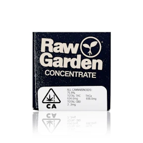 RAW GARDEN - Concentrate - Wedding Cake - Live Sauce - 1G