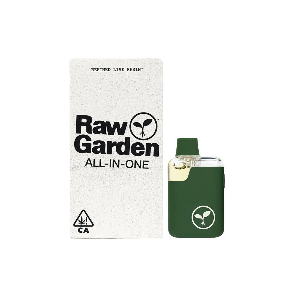 Raw Garden - Raw Garden - 1g LR AIO Cartridge (Orange Glue-Indica) Main Image