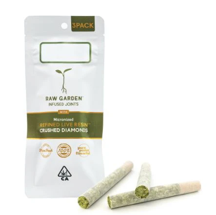 Raw Garden - 3 PACK DIAMONDS - PINK LEMONADE .5G - RAW GARDEN Main Image