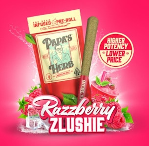 PAPA'S HERB - Papa's Herb - Razzberry Zlushie - 1g Infused Pre-Roll