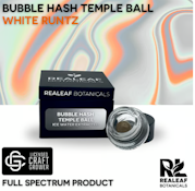 White Runtz Bubble Hash Temple Ball - 1g