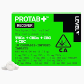 LEVEL - Protab+ Recover - (100mg THCa/ 100mg CBDa/ 50mg CBG/ 30mg CBC)