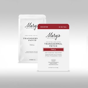 MARY'S MEDICINALS - Mary's Medicinals Recover THCa Transdermal Patch 20mg