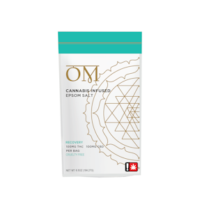 OM Living - OM | Recovery with Menthol | 6.5 OZ Epson Salts 