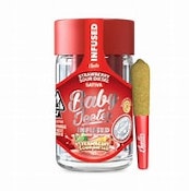Baby Jeeter Strawberry Sour Diesel Infused .05g x 5