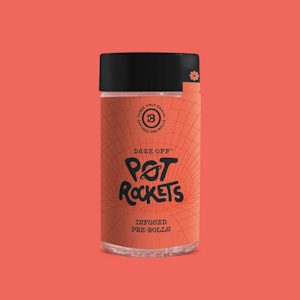Daze Off - Daze Off - Pot Rockets - 0.5g 5pk (2.5g) Infused Pre-Roll Pack - Blueberry Cookies