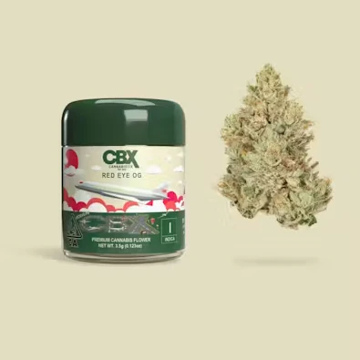 CBX: Cannabiotix - CBX - Red Eye OG - 3.5g Flower Main Image