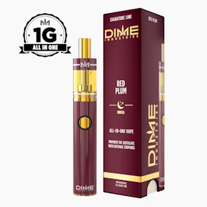 DIME - DIME - Disposable Vape - Signature Line - Indica - Red Plum - (1g)