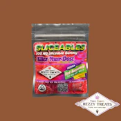 Rezzy Treat 100 mg- Sliceable Red Raspberry