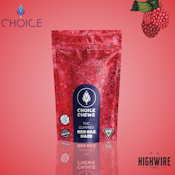 Choice Gummies Red Raz Haze 100mg (Sativa)