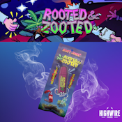 Rooted & Zooted Distillate Disposable Terpaja Blast/Red Pop 2g