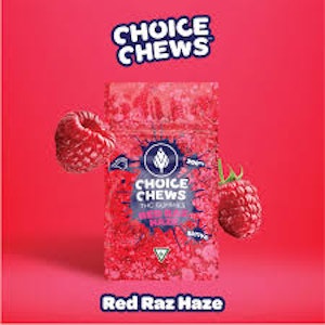 CHOICE - Choice Gummies - Red Raz Haze  - 100mg
