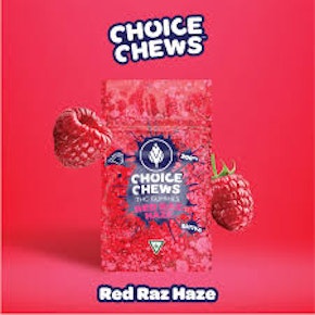 Choice Gummies - Red Raz Haze (Sativa) - 200mg