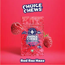 CHOICE - Choice Gummies - Red Raz Haze (Sativa) - 200mg Main Image