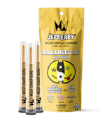 West Coast Cure - Preroll - Infused - 3pk - Balanced AF