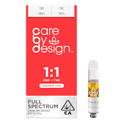 Care By Design - Cartridge - Higher 1:1 CBD - 1g