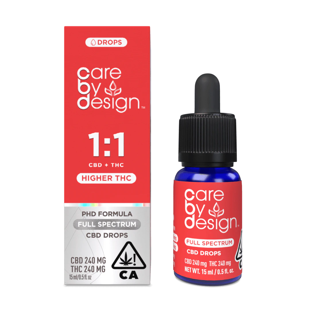 Care By Design - Care By Design - Tincture - 1:1 CBD - 15ml Main Image