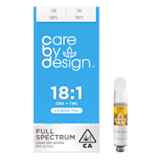 Care By Design - Cartridge - Lower 1:1 CBD - 1g