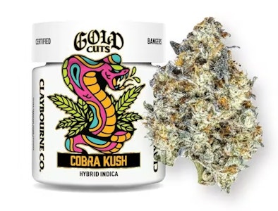 CLAYBOURNE CO. - Claybourne - Flower - Gold Cuts - Cobra Kush - 3.5g