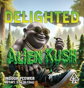 Delighted - Flower - Alien Kush - 3.5g