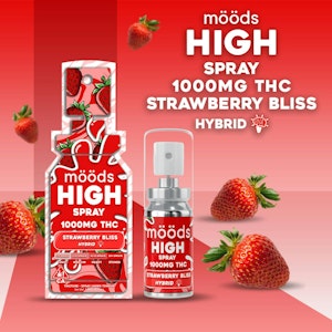 Moods - Moods - Spray - Strawberry Bliss -1000mg