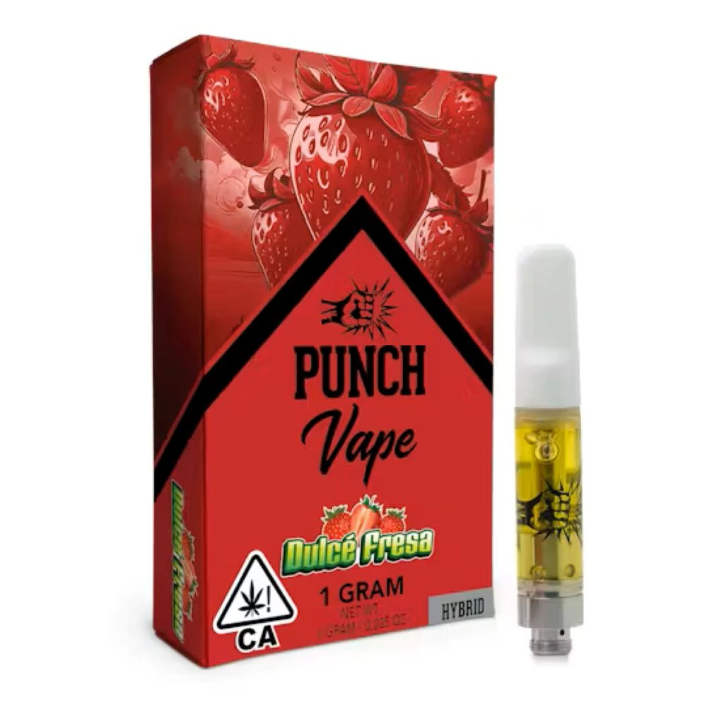 Punch Edibles & Extracts - Punch Extracts - Cartridge - Dulce Fresa - 1g Main Image