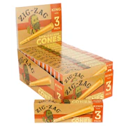 Zig Zag - Cones - 3PK - Hemp/Thin/Unbleached