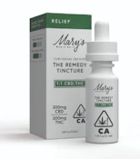 Mary's Medicinals - Relief - 300mg THC 300mg CBD Tincture - 0.45oz