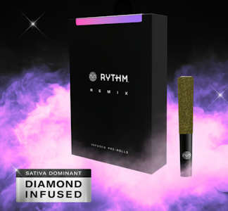 RYTHM - REMIX Durban Posion Infused 5pk Pre-rolls - 2.5g