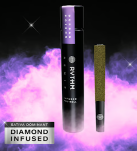 RYTHM - REMIX Durban Poison Infused Preroll - 1g