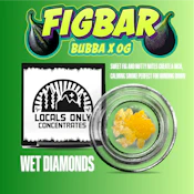 Locals Only | Wet Diamonds | Fig Bar | 1g