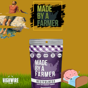 Made By A Farmer Restfulness Gummies Grape CBD:CBN 500mg 