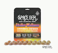 Mini Gems - Stellar Wellness - Tangerine Pineapple - 20pk 50mg CBD 50mg THC