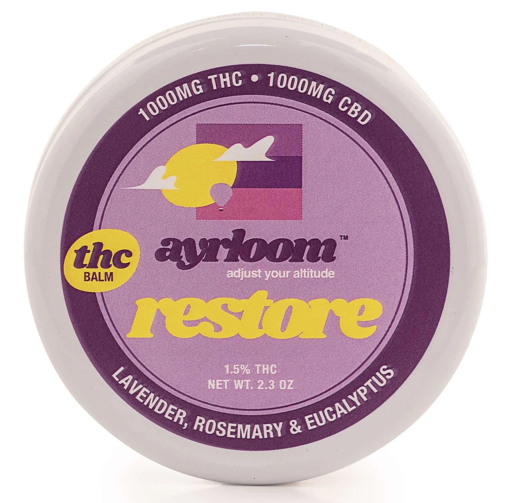 ayrloom - Ayrloom | Topical | Balm | Restore | 1000mg Main Image