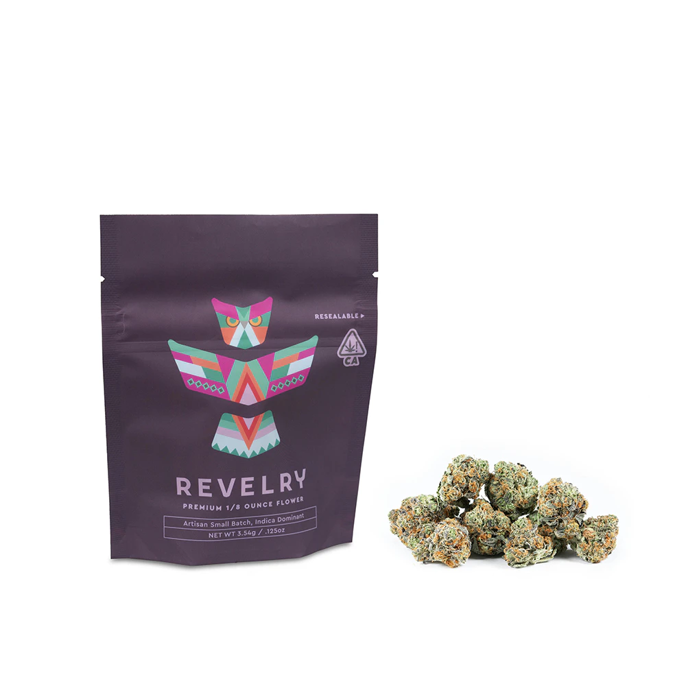 REVELRY - Revelry - 3.5g Flower (Dark Horse-Indica) Main Image