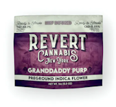 Granddaddy Purp -Indica- Kief Infused Pre-Ground Flower 14g | Revert    -cc10 FRONT