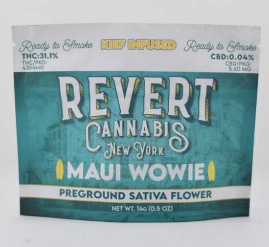 Revert - Maui Wowie -Sativa- Kief Infused Pre-Ground Flower 14g | Revert     -W12 BACK