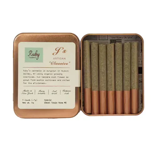 Ruby Farms - Ruby Farms | Classics | 7 Count | Hybrid - Ghost Train Haze #2 | Net 5G (.7g) Main Image