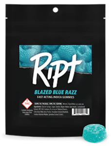RIPT - Ript - Gummies - Blazed Blue Razz - 100mg