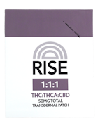 RISE | (50MG) | 1:1:1 Transdermal Patch