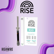  RISE RSO + Bubble Bath Live Resin Full Extract Cannabis 1g