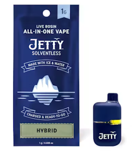 Jetty - Iced Ritz Solventless All-in-One Mini Tank Vape 1g