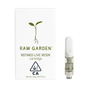 Moonwalker OG (I) | 1g Refined Live Resin Cartridge | Raw Garden