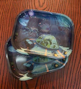 Rolling Tray Spaceship Green R&M - 2023