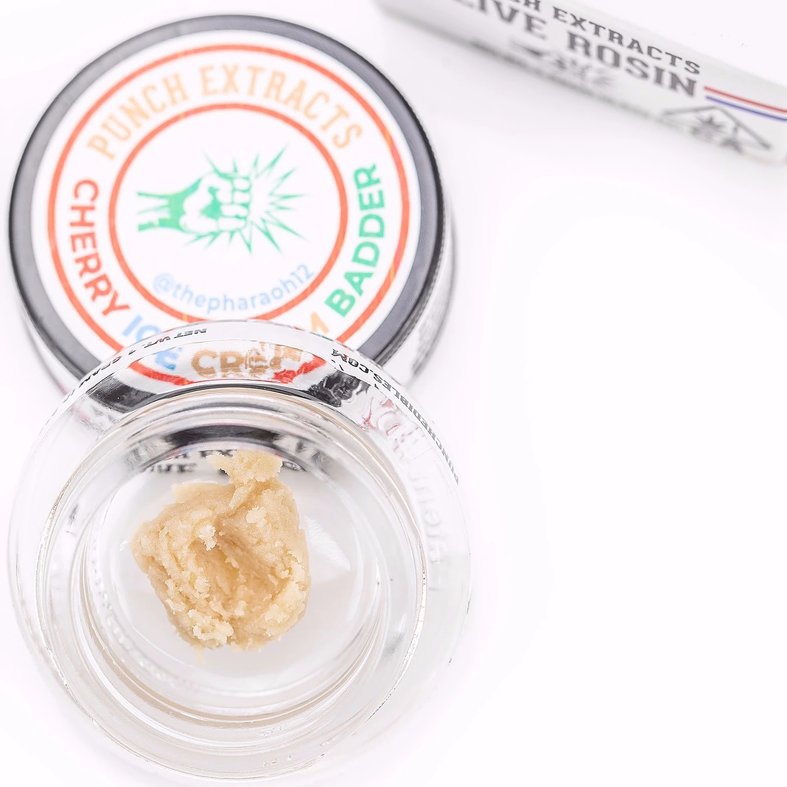 Punch Extracts - Punch Extracts Cherry Ice Cream Badder Tier 3 Live Rosin 1g Main Image
