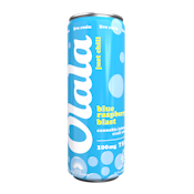 Olala - Blue Raspberry - 12oz Live Resin Infused Craft Soda - 100mg