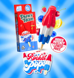 PAPA'S HERB - Papa's Herb - Rocket Pops - 1g All In One Vape